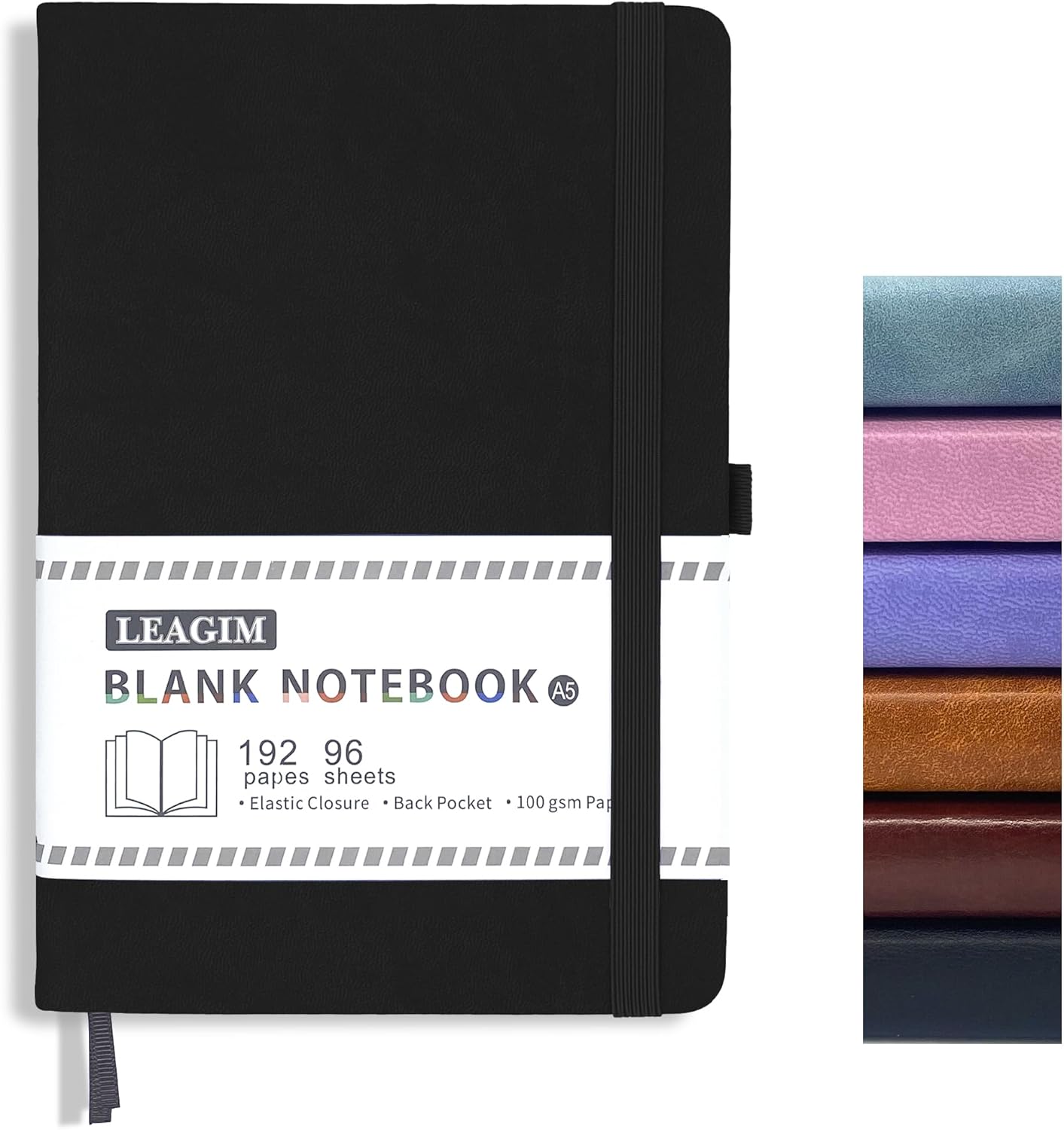 Leatherwork Journal - Blank Journal Notebook A5 192 Pages
