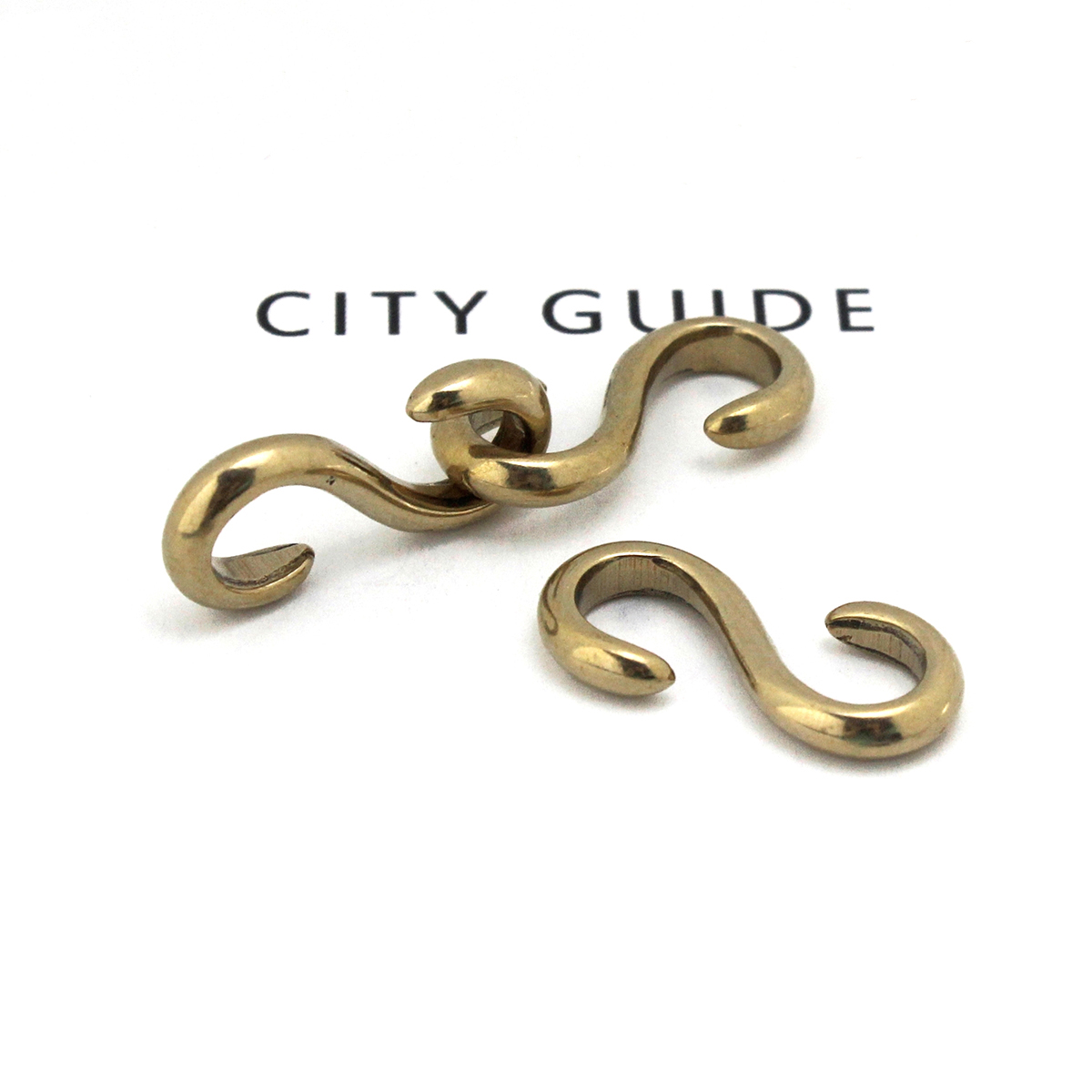 Leatherwork Hardware - 10 pcs S Shape Hook Solid