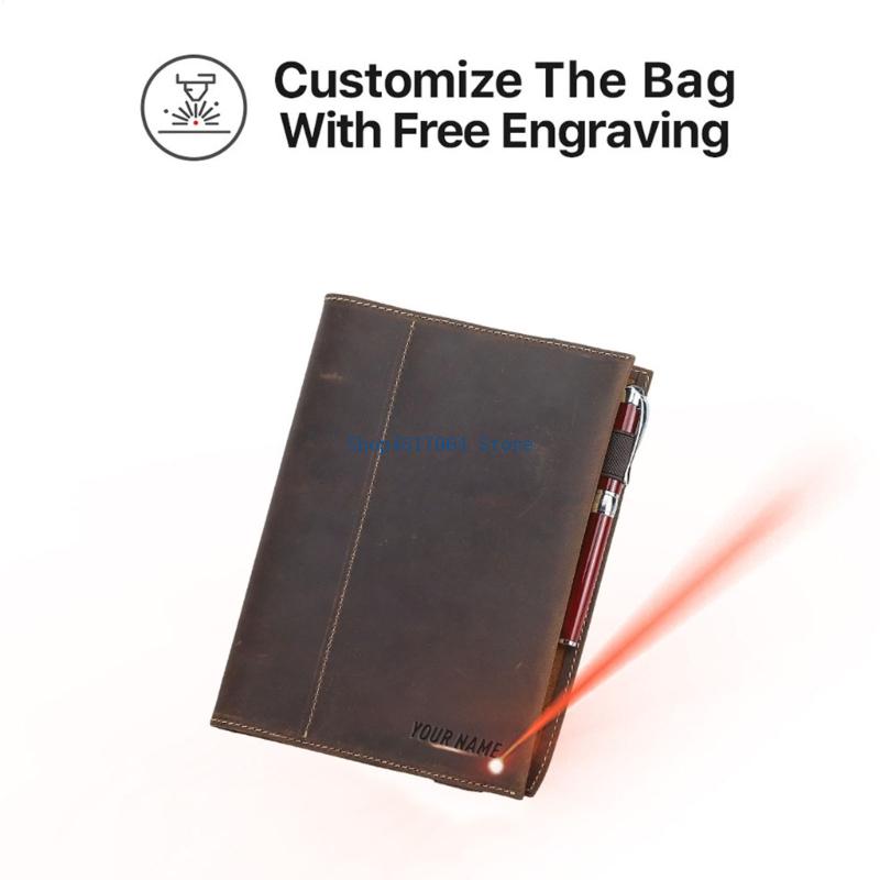 Leatherwork Journal - T3LB Journal Cover with Genuine Leather