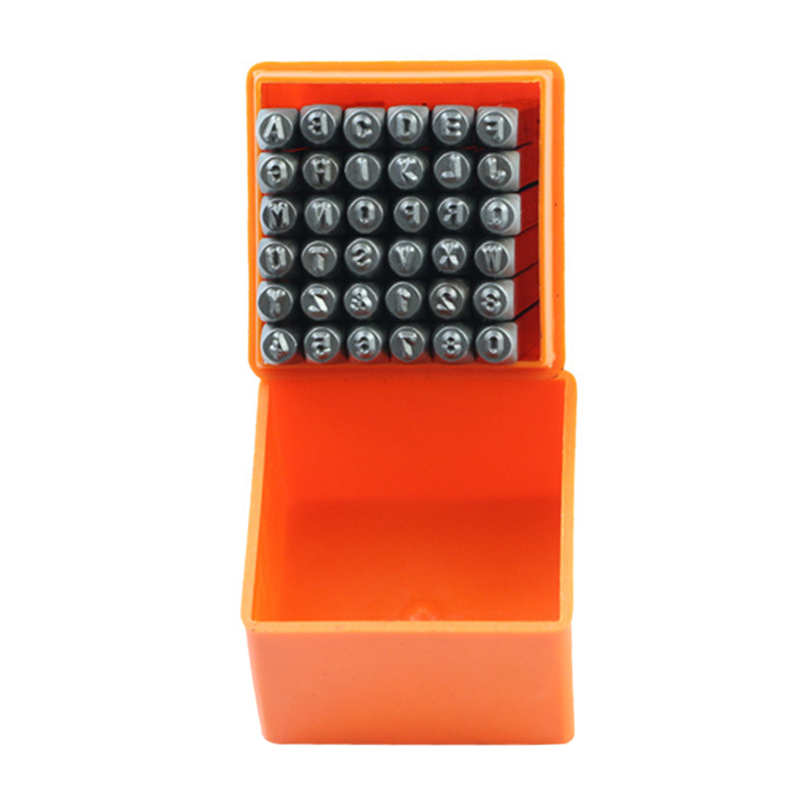 Leather Stamp Set - 36 Pcs Punch Stainless Steel Letter