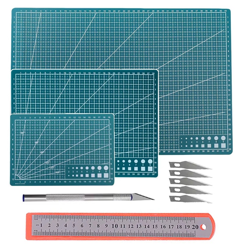 Leatherwork Vise - PVC Cutting Mat Set A3/A4/A5 Craft