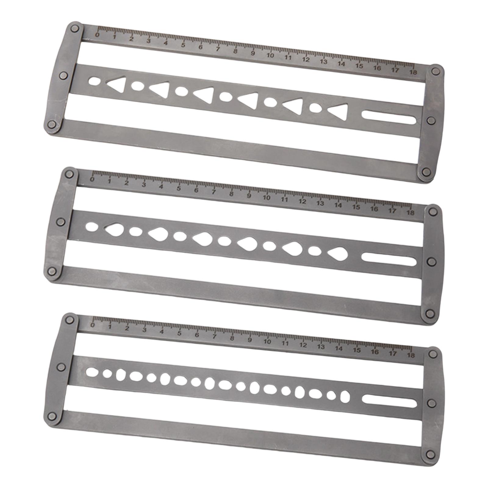 Leatherwork Ruler - Belt Positioning Auxiliary Ruler Belt Strap