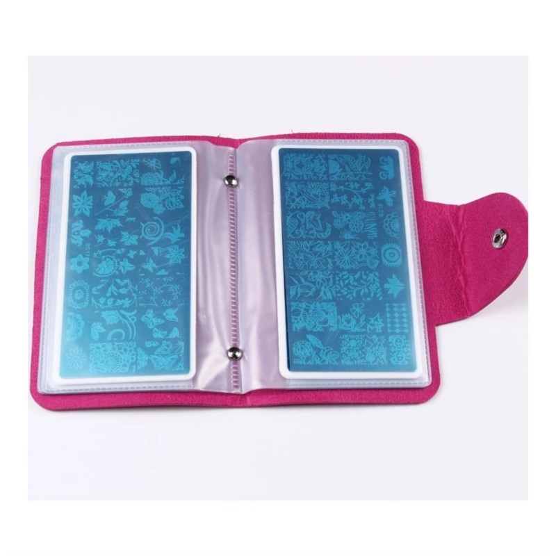Leather Stamp Set - 1Pcs Large Rectangular Nail Art Stamping
