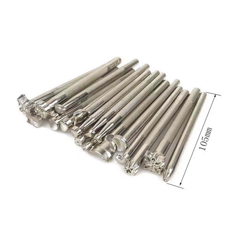 20Pcs Leather Stamping Tools L - огляд і ціна Leather Stamp Set
