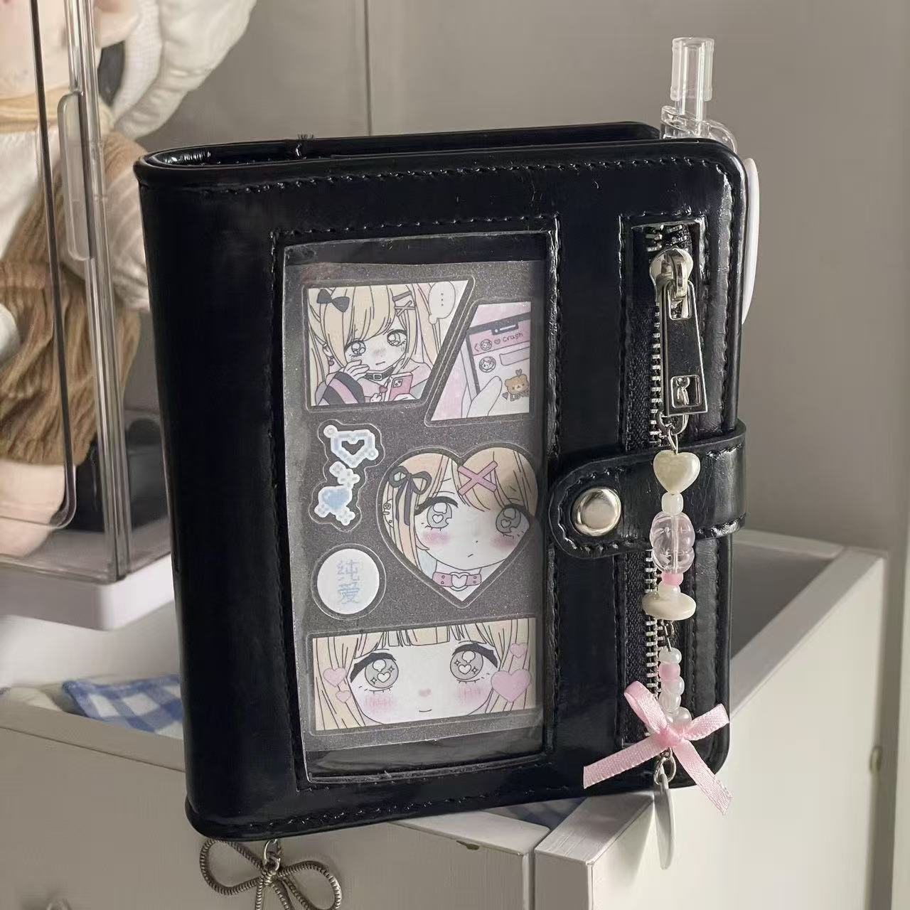 Korean Style Kawaii M5 PU Leat - огляд і ціна Leather Work Notepad
