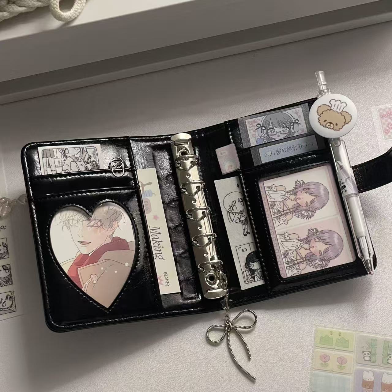Korean Style Kawaii M5 PU Leat - огляд і ціна Leather Work Notepad