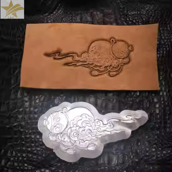 3D Gourd-shaped Leather Emboss - огляд і ціна Leatherwork Flowers