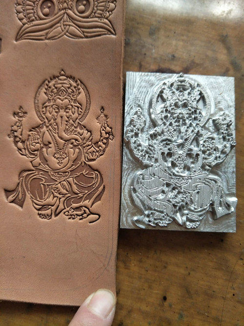 3D Gourd-shaped Leather Emboss - огляд і ціна Leatherwork Flowers