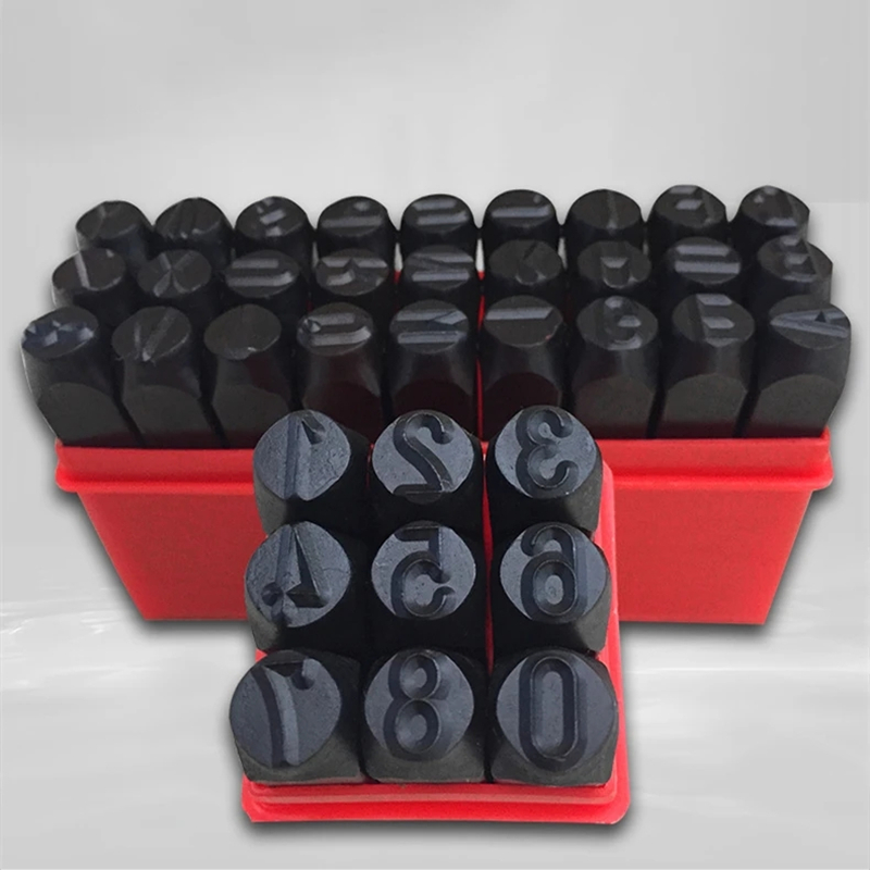 2/2.5/3/4/5/6mm Number Stamp A - огляд і ціна Leather Stamp Set