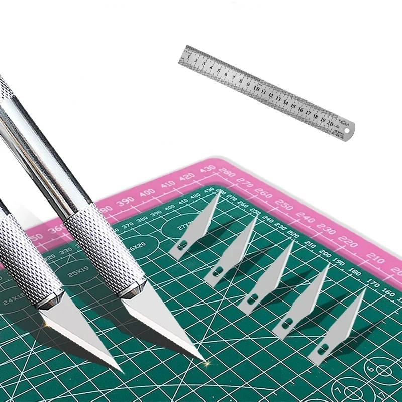 A3 Cutting Pad Carving Knife / - огляд і ціна Leatherwork Ruler