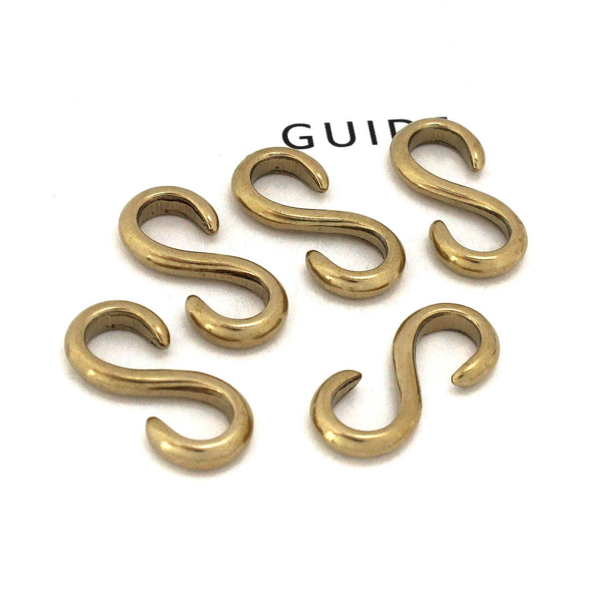 10 pcs S Shape Hook Solid Bras - огляд і ціна Leatherwork Hardware