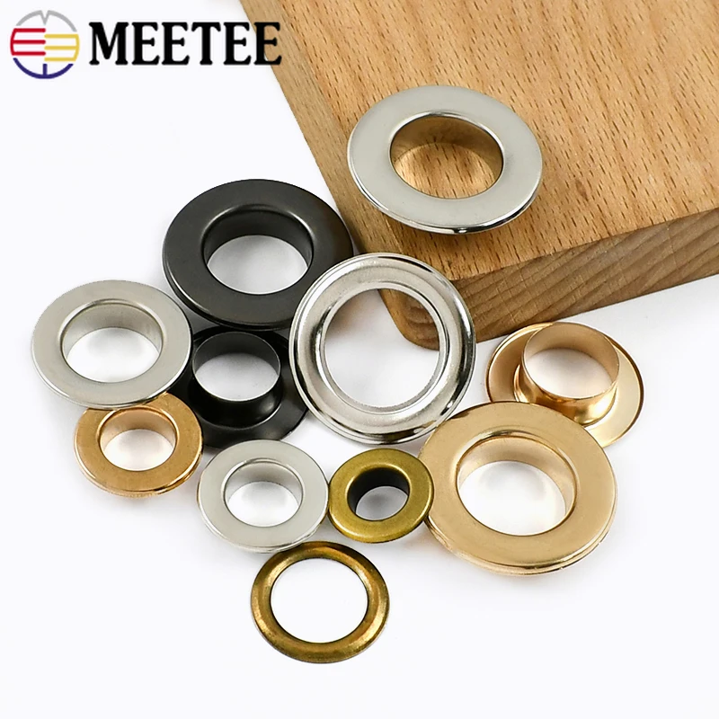 50Pcs 3.5-15mm Metal Eyelet O  - огляд і ціна Leatherwork Hardware