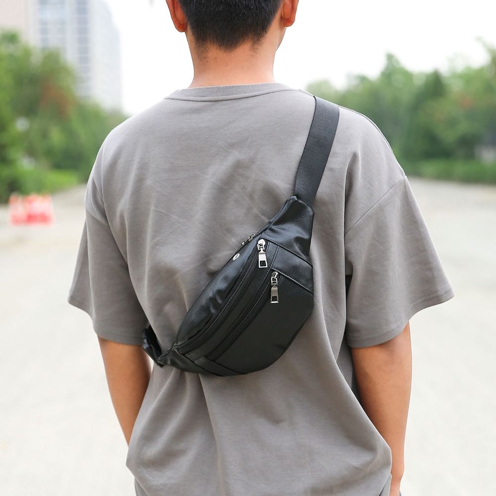Multifunctional Crossbody Cash - огляд і ціна Leather Work Bag Men