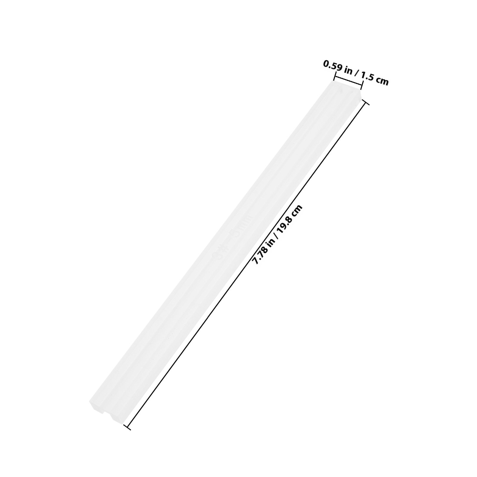 Acrylic Zipper Glue Anti-Overf - огляд і ціна Leatherwork Ruler