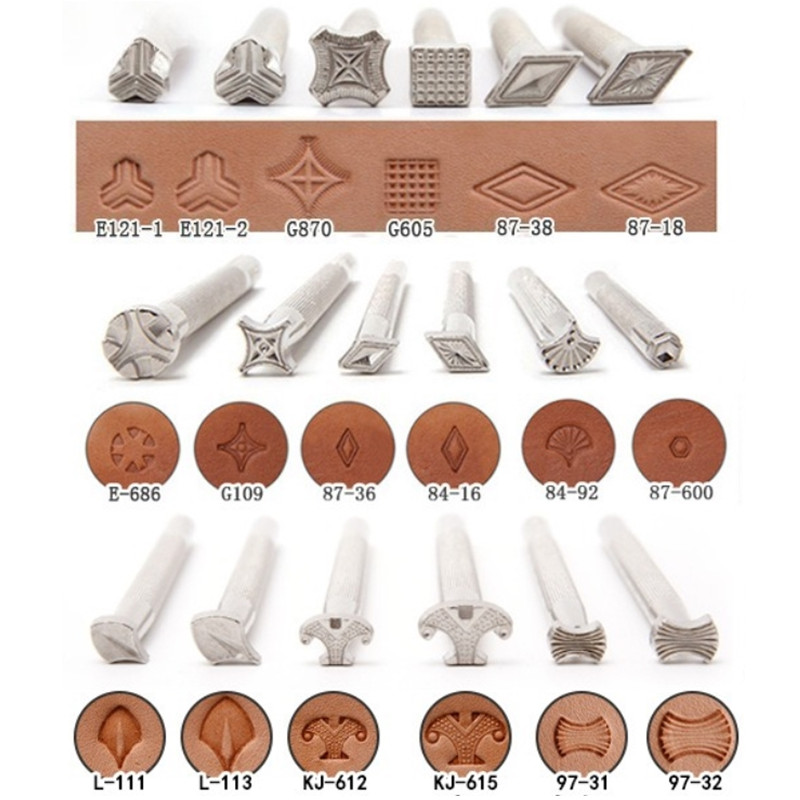 new style Leather Stamping Too - огляд і ціна Leather Stamp Set