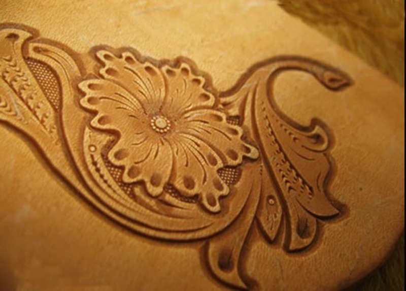 Leather Engraving Emboss Stamp - огляд і ціна Leatherwork Flowers