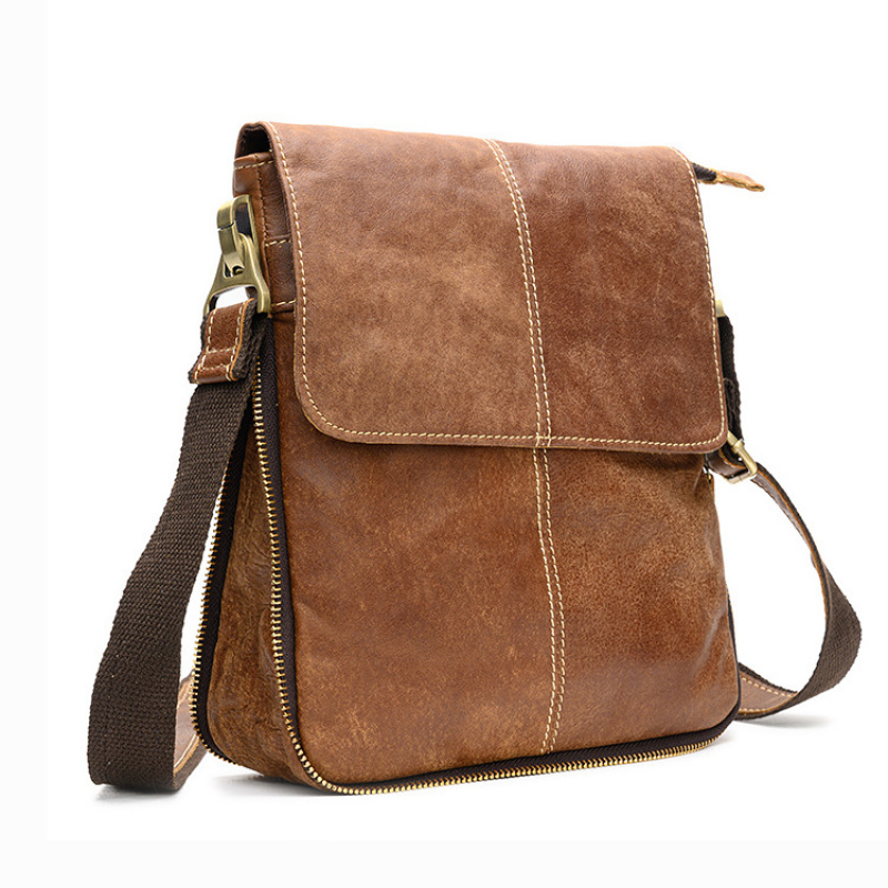 Top layer cowhide men's bag, g - огляд і ціна Leather Work Bag Men