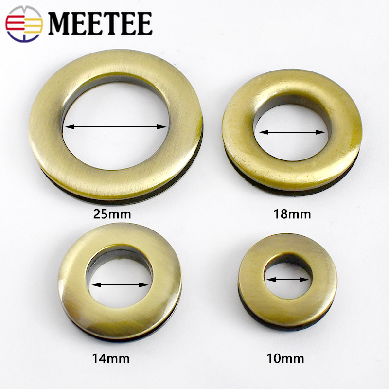 10Pcs 10-25mm O Ring Metal Buc - огляд і ціна Leatherwork Hardware