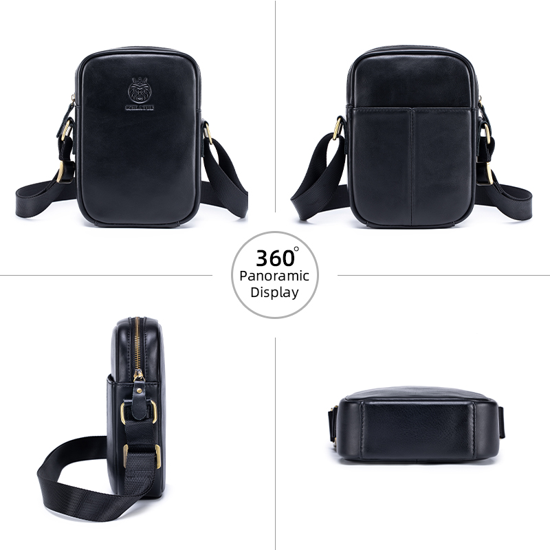 Casual Men's Shoulder Bags Bus - огляд і ціна Leather Work Bag Men