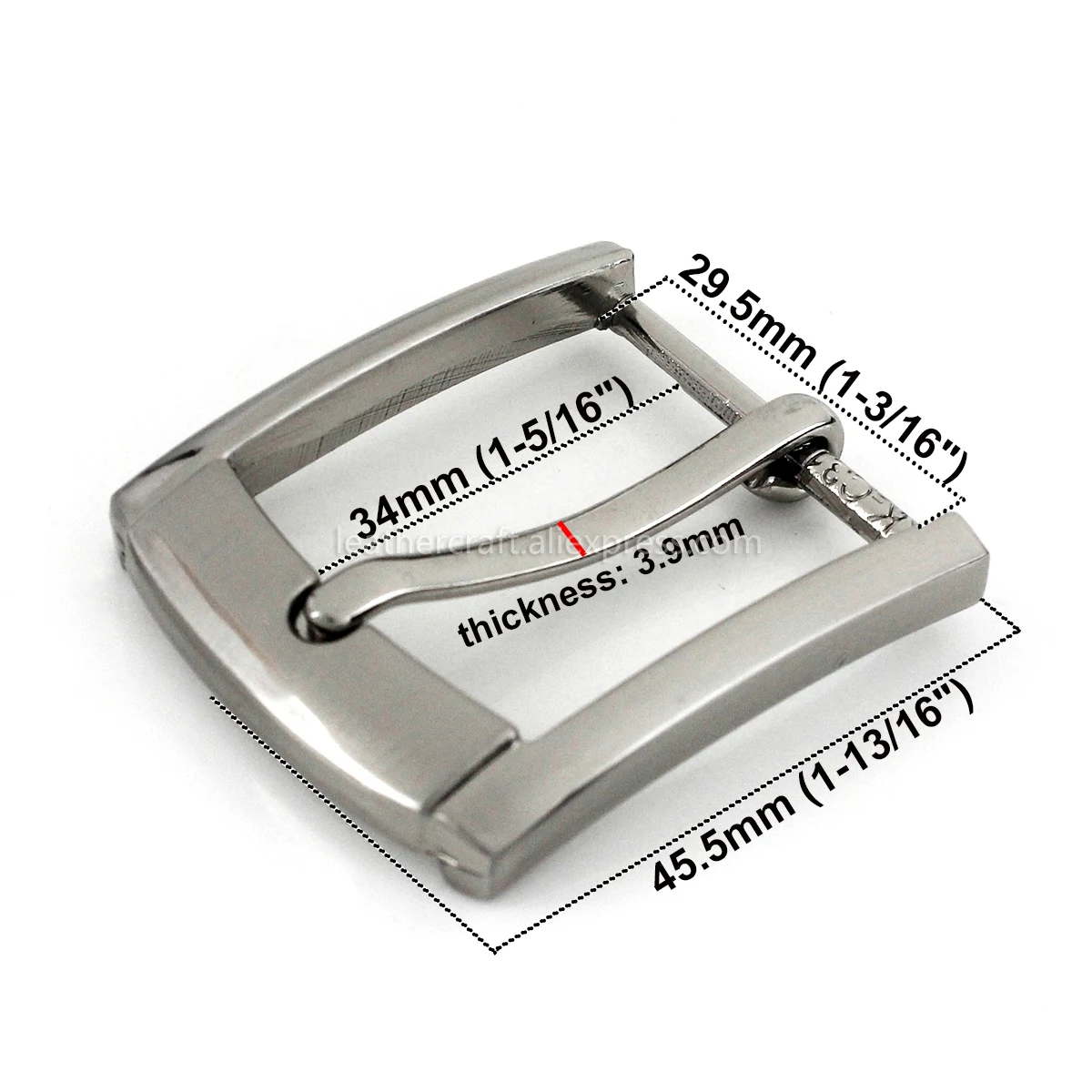 1piece 30mm Belt Buckle Women  - огляд і ціна Leatherwork Hardware