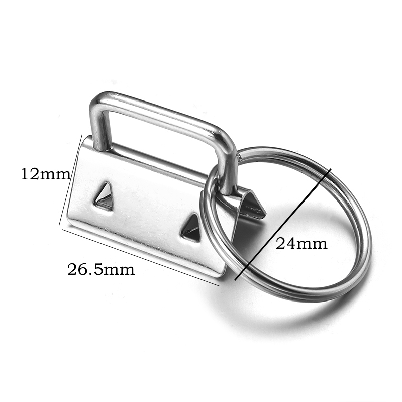 10pcs/Lot Tail Clip Key Fob Ha - огляд і ціна Leatherwork Hardware