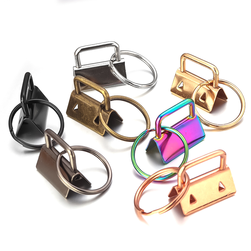 10pcs/Lot Tail Clip Key Fob Ha - огляд і ціна Leatherwork Hardware