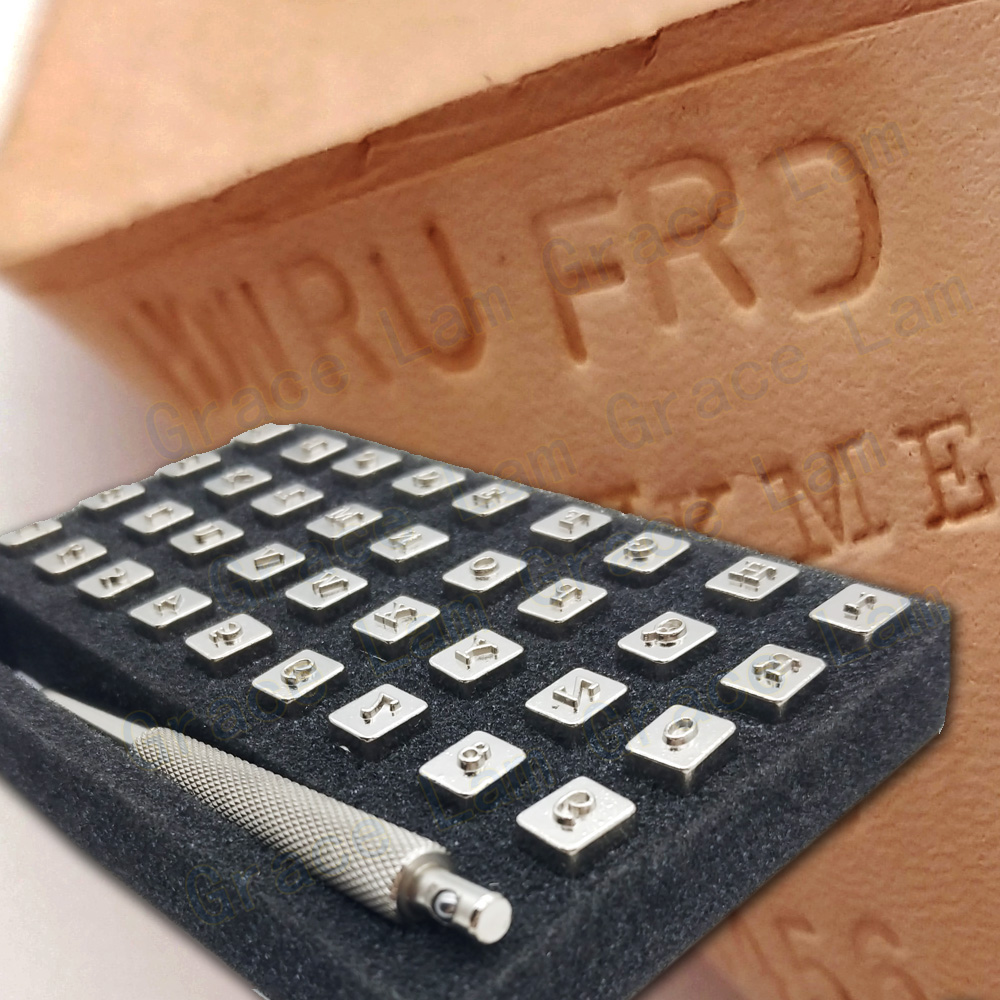 Metal Stamps Set Stamping Die  - огляд і ціна Leather Stamp Set