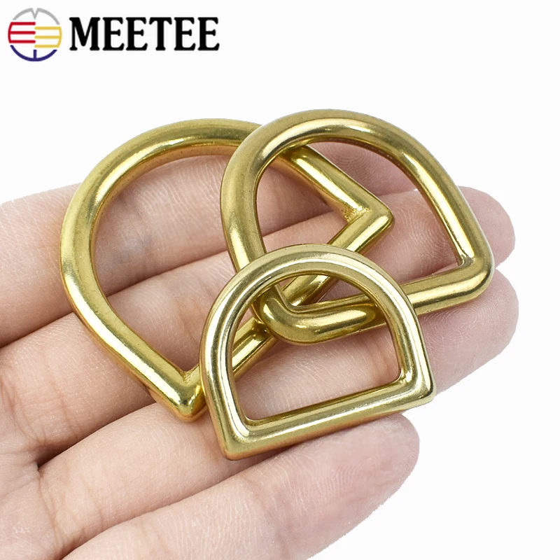2/5Pcs 13-44mm Solid Brass D R - огляд і ціна Leatherwork Hardware