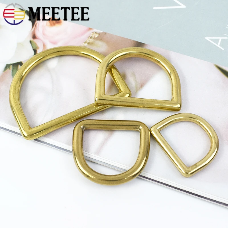 2/5Pcs 13-44mm Solid Brass D R - огляд і ціна Leatherwork Hardware