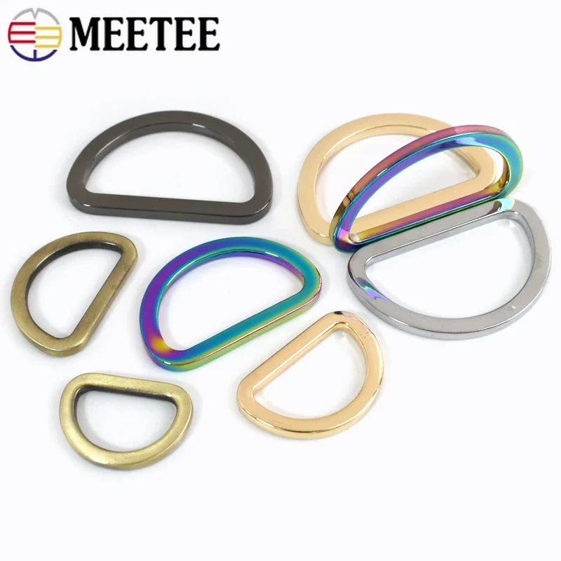 50Pcs 16-38mm D Rings Metal Bu - огляд і ціна Leatherwork Hardware