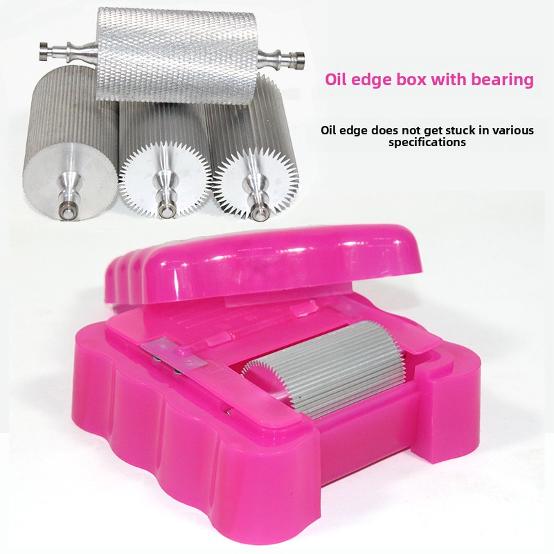 Edge Oiling Tool Various Speci - огляд і ціна Leather Stamp Set