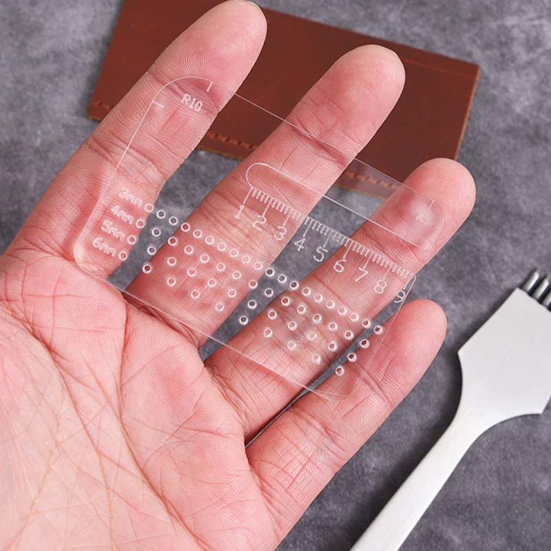 4mm Thickened Transparent Acry - огляд і ціна Leatherwork Ruler