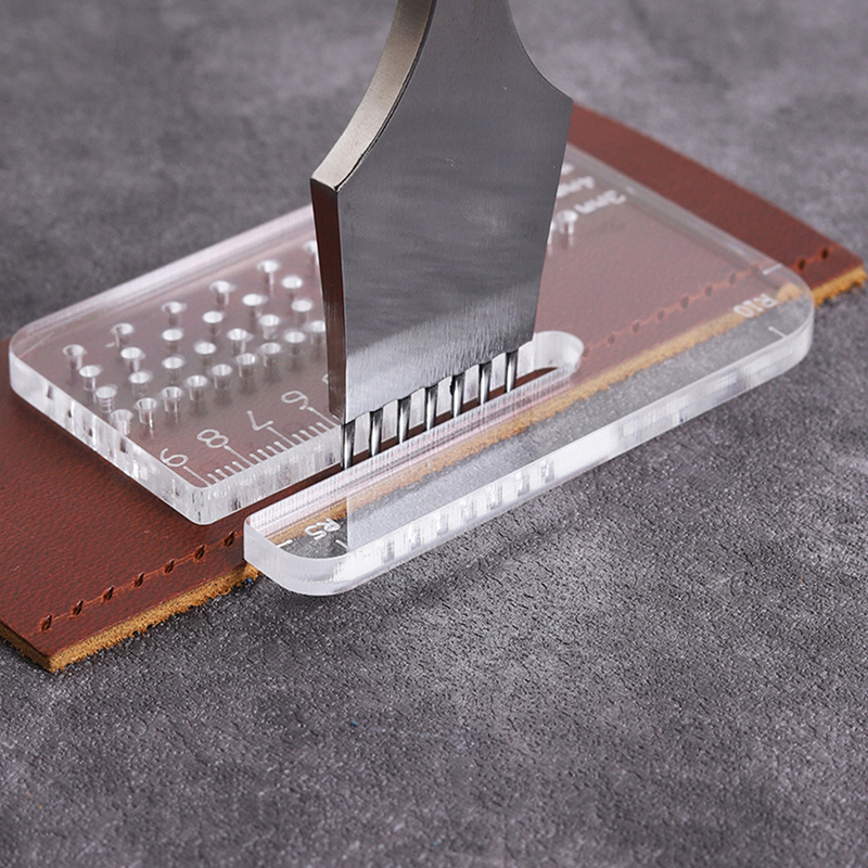 4mm Thickened Transparent Acry - огляд і ціна Leatherwork Ruler