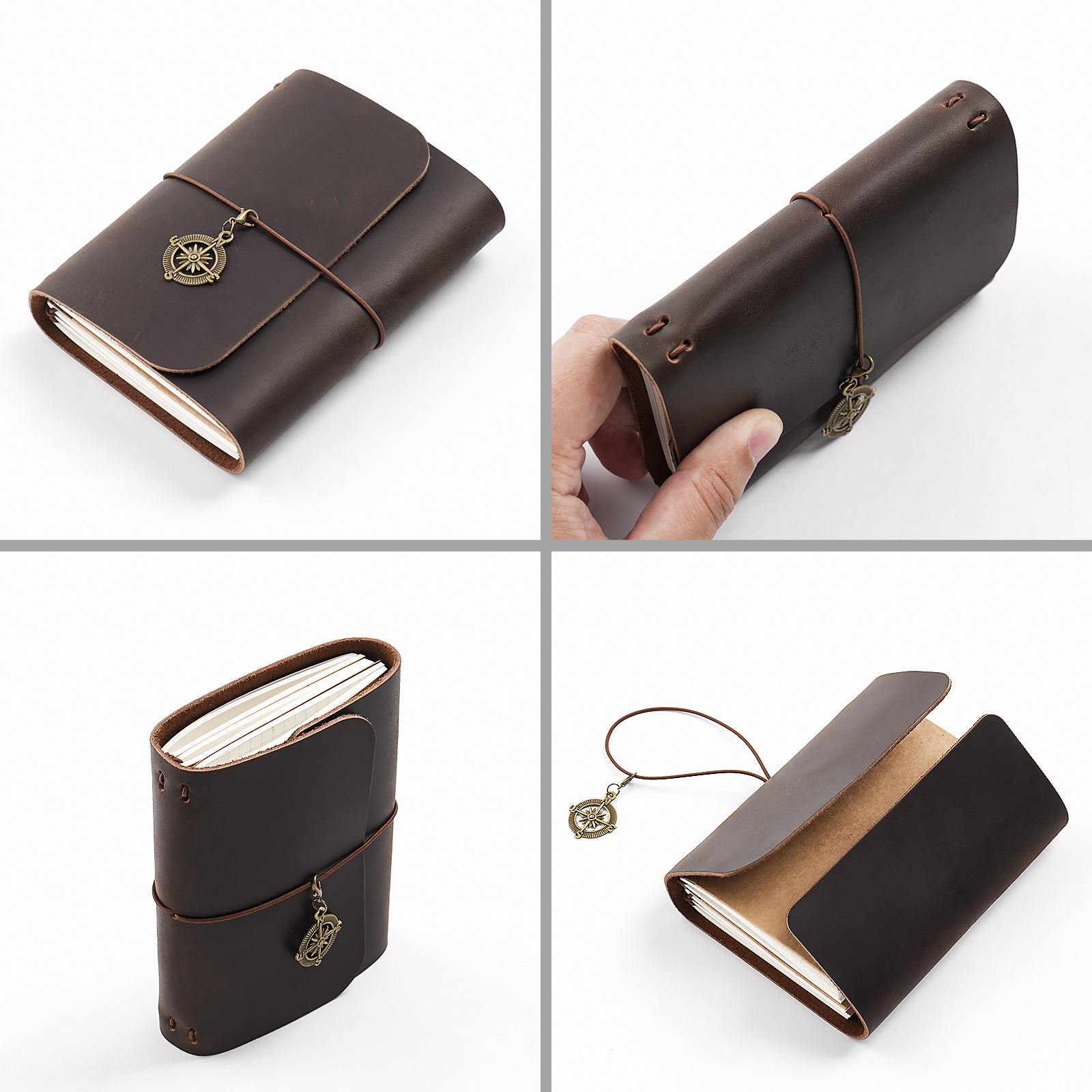 New Arrival Triple Fold TN Tra - огляд і ціна Leather Work Notepad