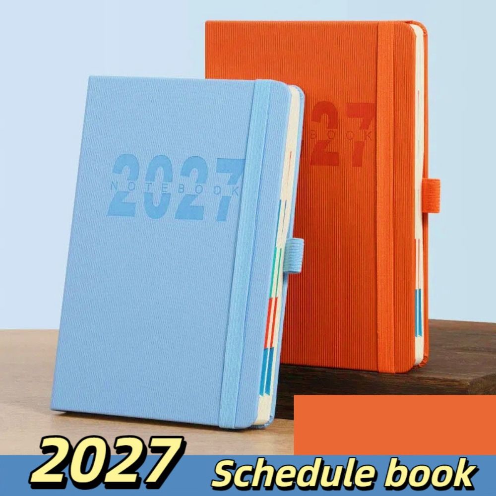 English 2027 Schedule Planner  - огляд і ціна Leather Work Notepad