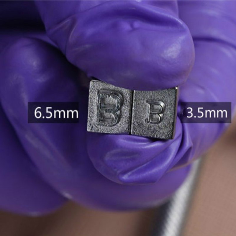 36pcs Steel Alphabet letter Nu - огляд і ціна Leather Stamp Set
