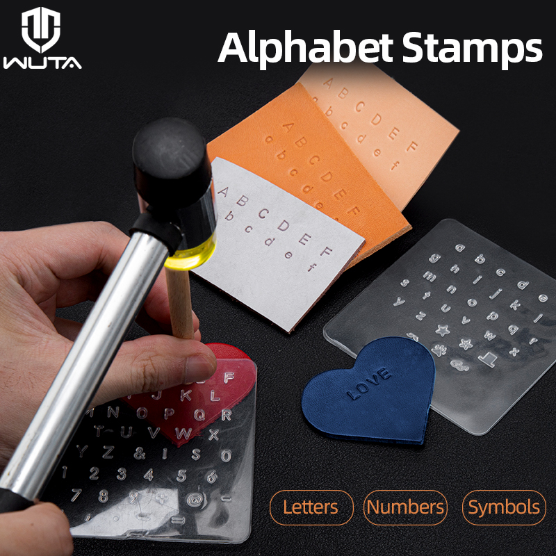 WUTA 3 Pcs Leather Stamping Ca - огляд і ціна Leather Stamp Set