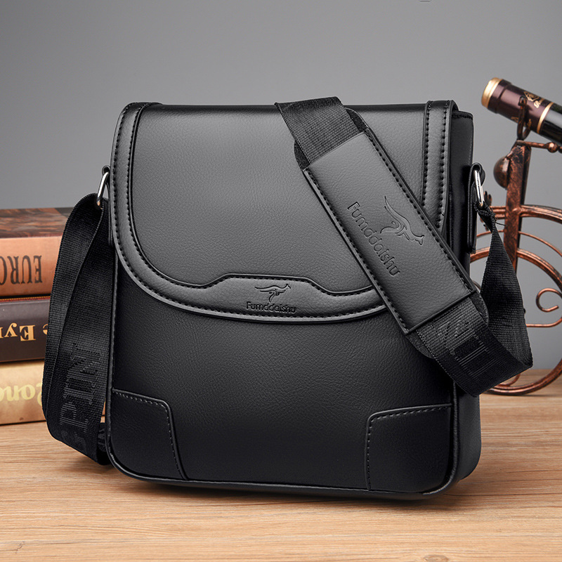 Luxury Brand Men Leather Shoul - огляд і ціна Leather Work Bag Men