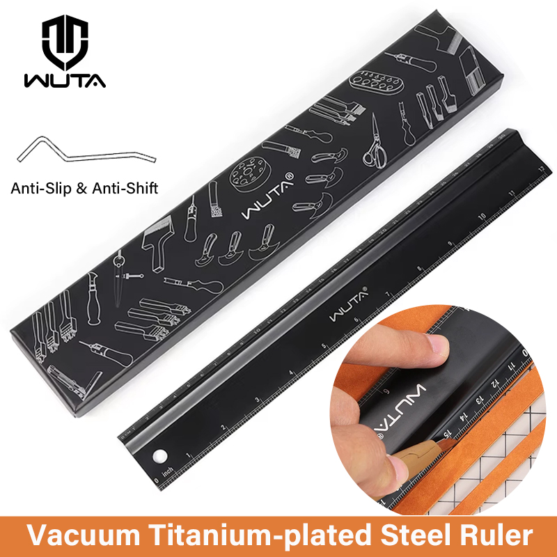WUTA Leather Cutting Ruler Saf - огляд і ціна Leatherwork Ruler