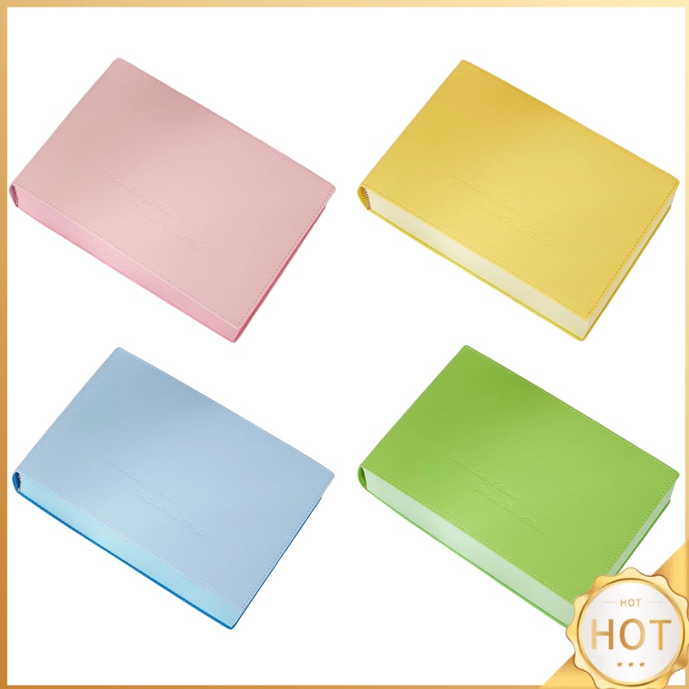 Thickened Color Brick Notebook - огляд і ціна Leather Work Diary Covers
