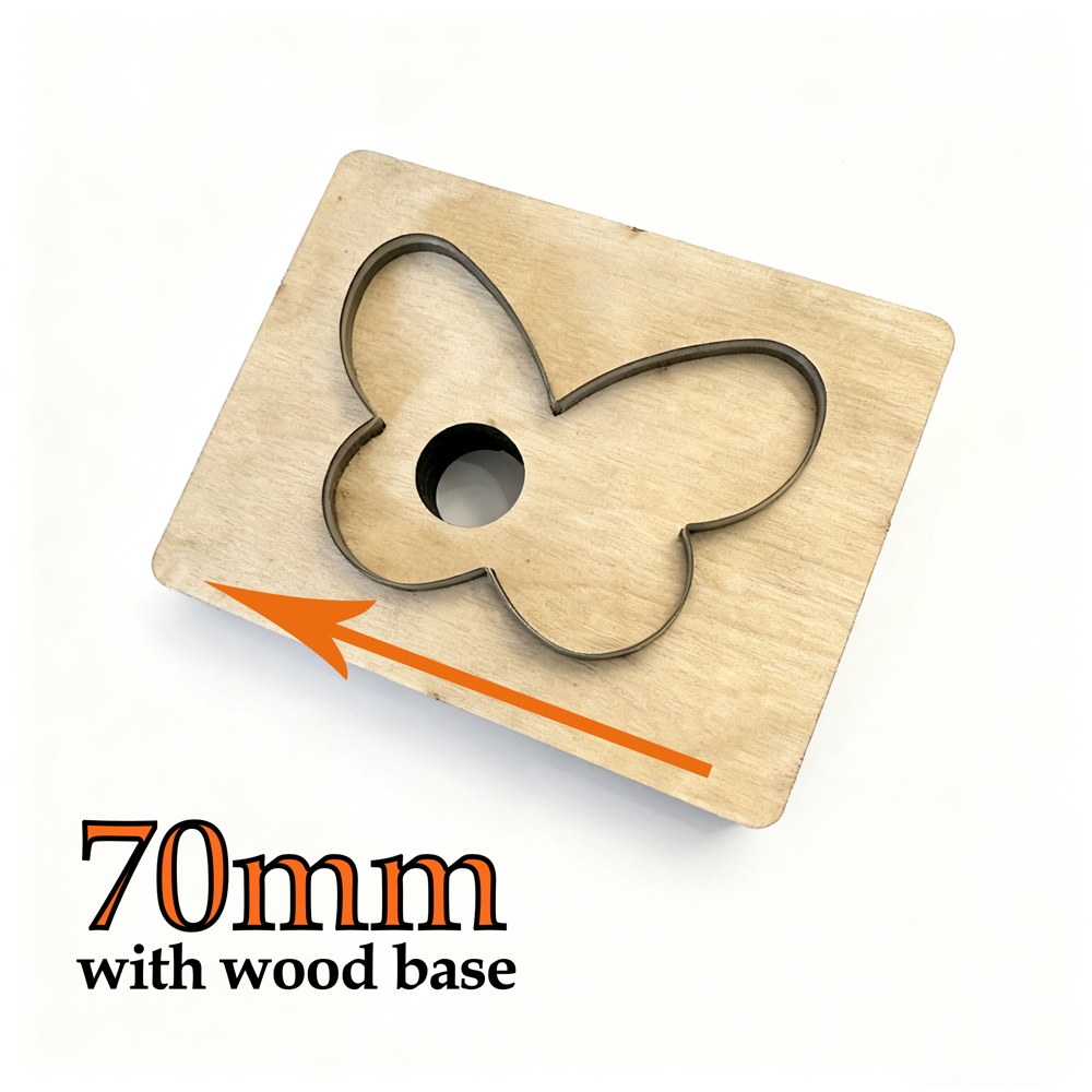 20mm-100mm Butterfly shape Ste - огляд і ціна Leatherwork Flowers