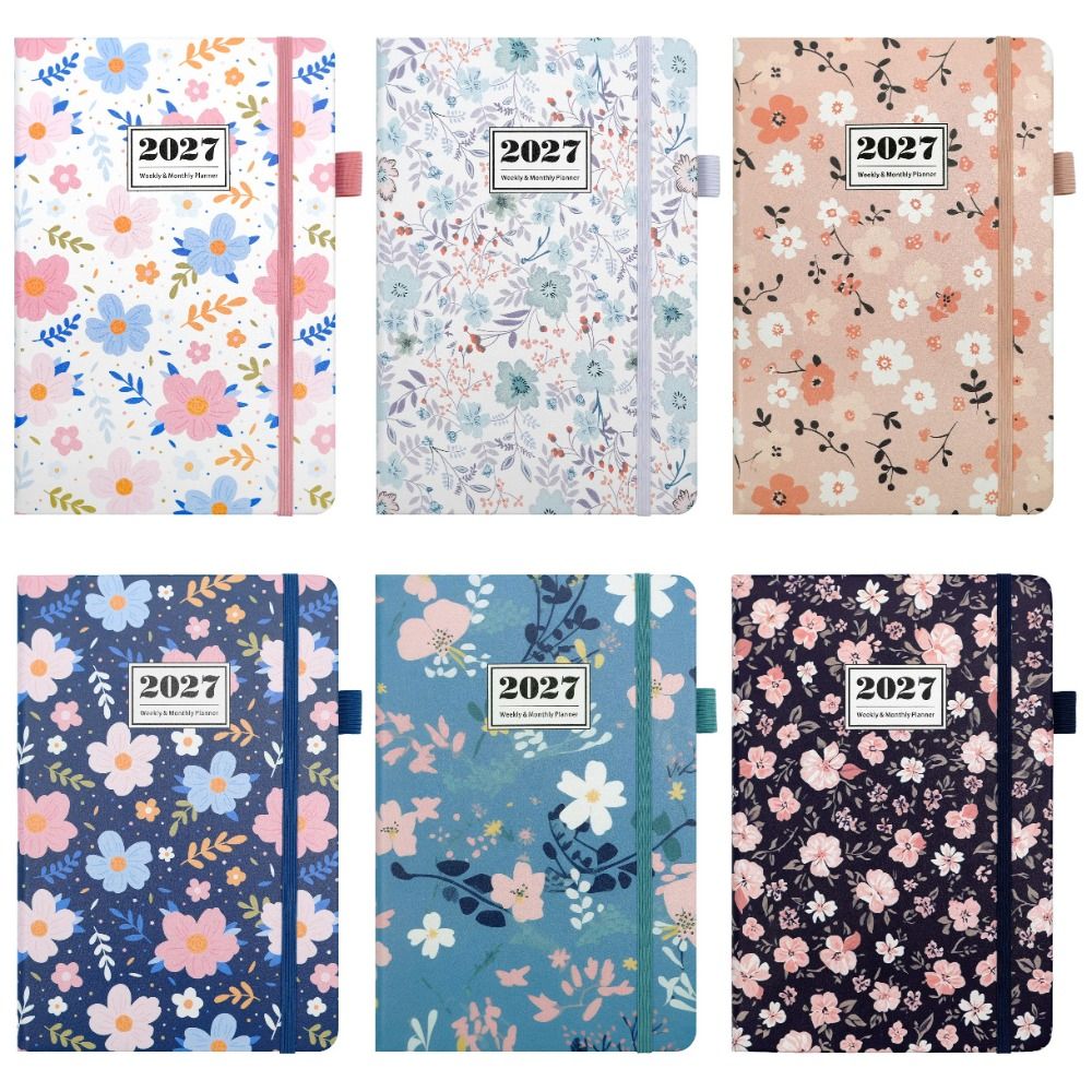 English 2027 Schedule Planner  - огляд і ціна Leatherwork Flowers