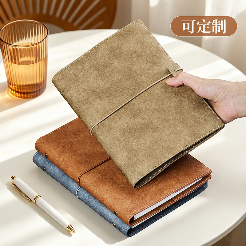 A5 Vintage Faux Leather Refill - огляд і ціна Leather Work Notepad