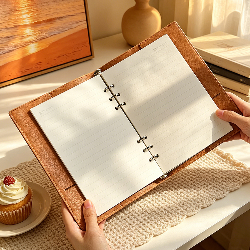 A5 Vintage Faux Leather Refill - огляд і ціна Leather Work Notepad